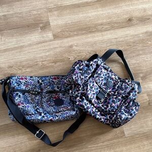 Lot of (2) Kipling travel bags